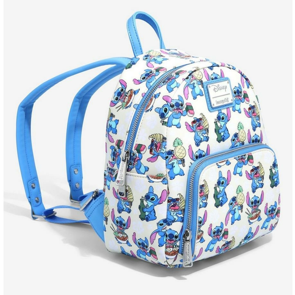 NWT Loungefly Lilo and Stitch Foodie mini backpack and cardholder - Picture 13 of 16